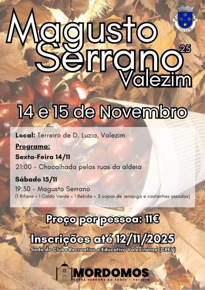 Magusto dos Mordomos das Festas de Nossa Senhora da Sa&uacute;de Re&uacute;ne Mais de Cem Pessoas em Valezim