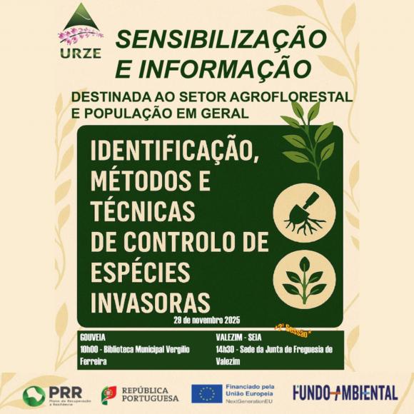 Valezim Recebe Forma&ccedil;&atilde;o sobre Controlo de Esp&eacute;cies Invasoras, Organizada pela URZE